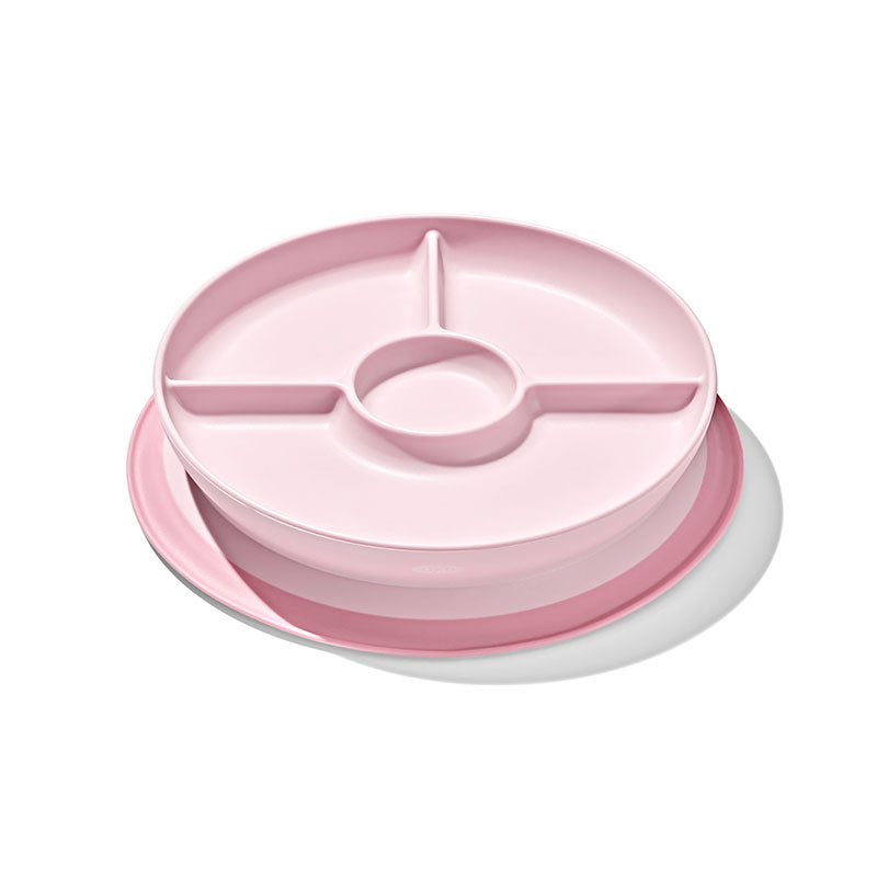 OXO Tot オクソートット くっつく ランチプレート - ブロッサム