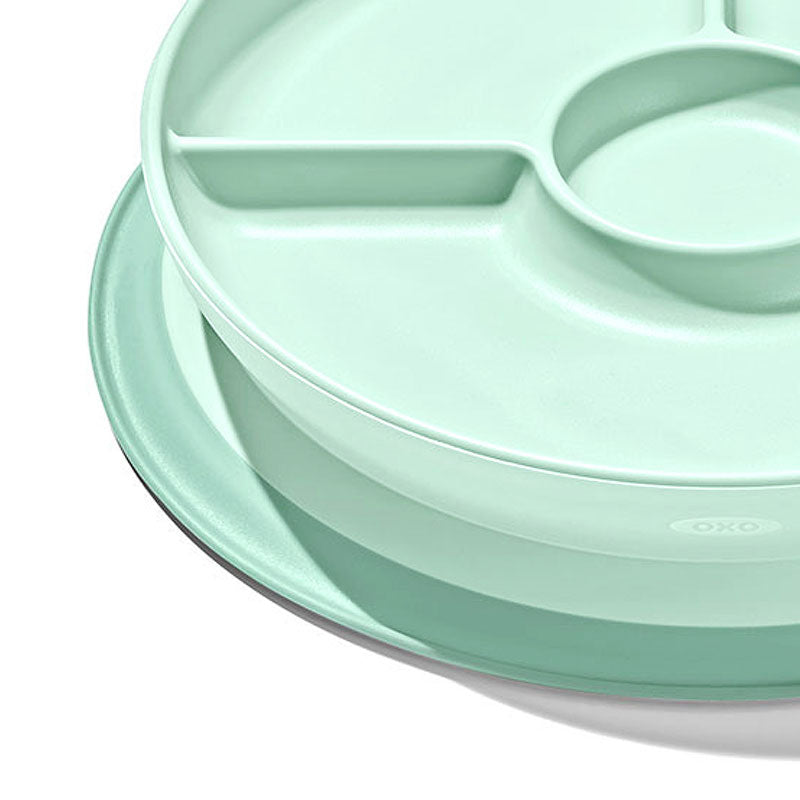 OXO Tot オクソートット くっつく ランチプレート - オパール