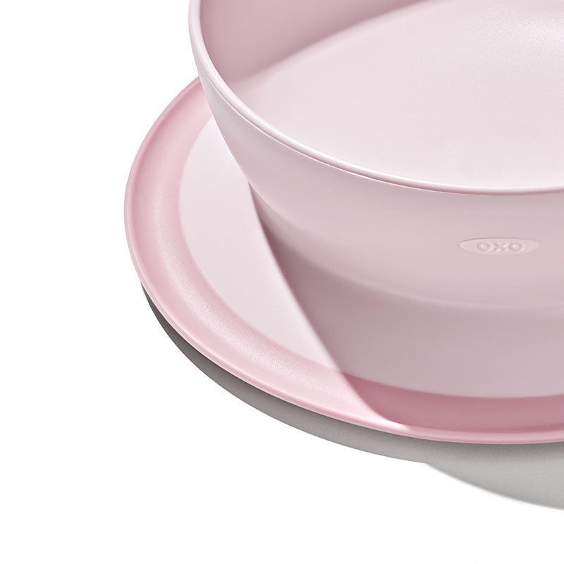 OXO Tot オクソートット くっつく シリアルボウル - ブロッサム