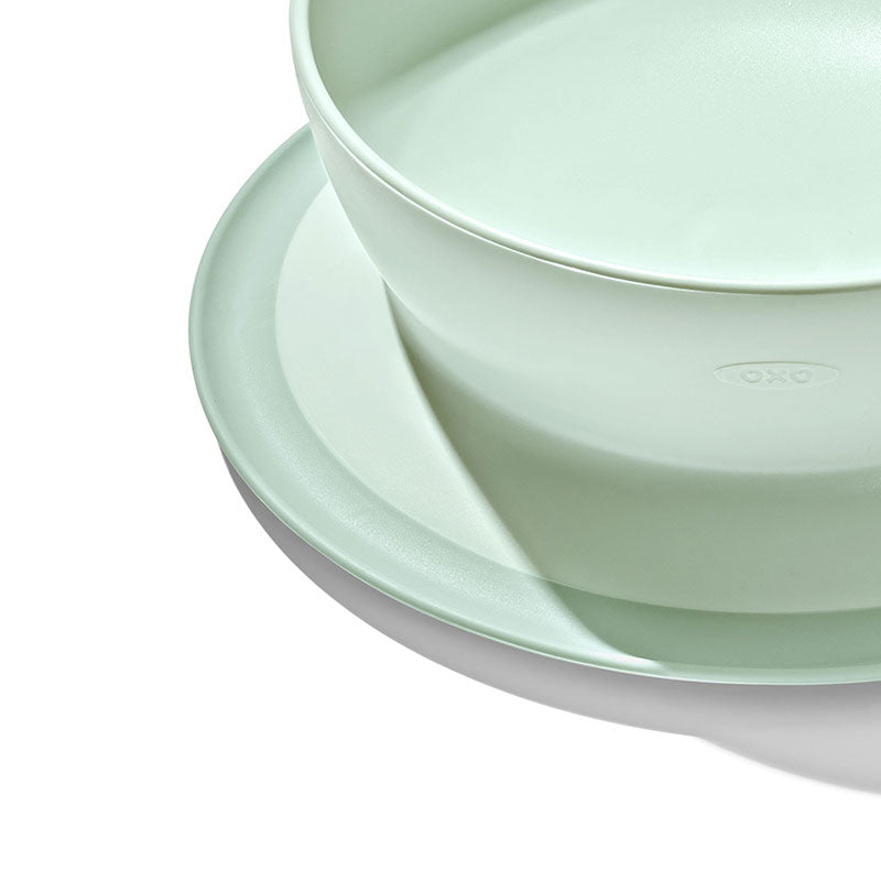 OXO Tot オクソートット くっつく シリアルボウル - オパール
