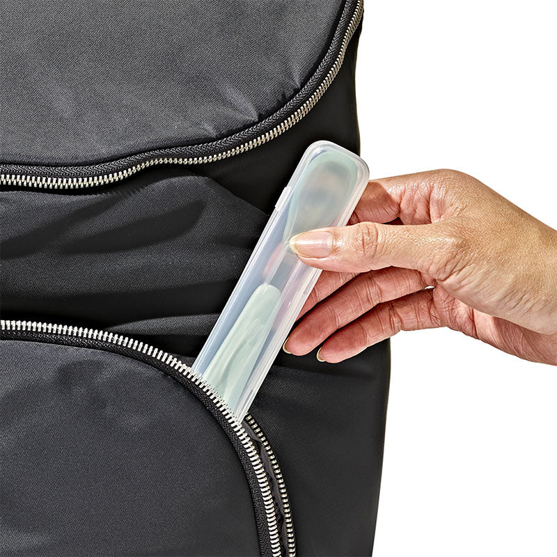 OXO Tot オクソートット ケース付 フィーディングスプーン - オパール