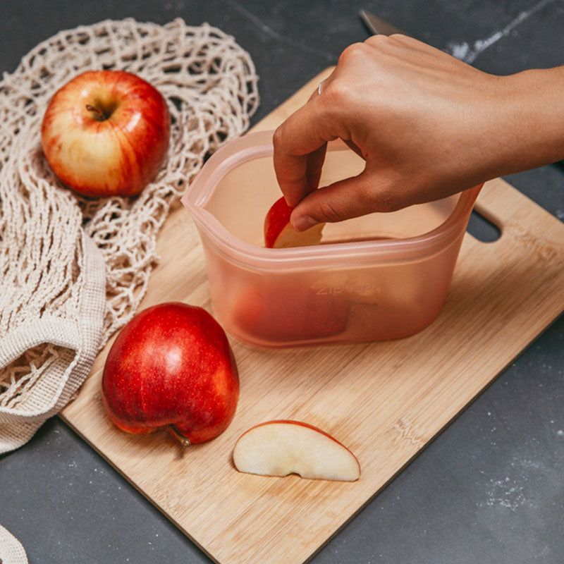 Zip Top ジップトップ ディッシュ S - ピーチ