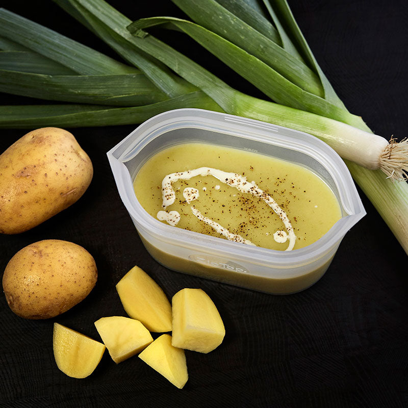 Zip Top ジップトップ ディッシュ S - グレー