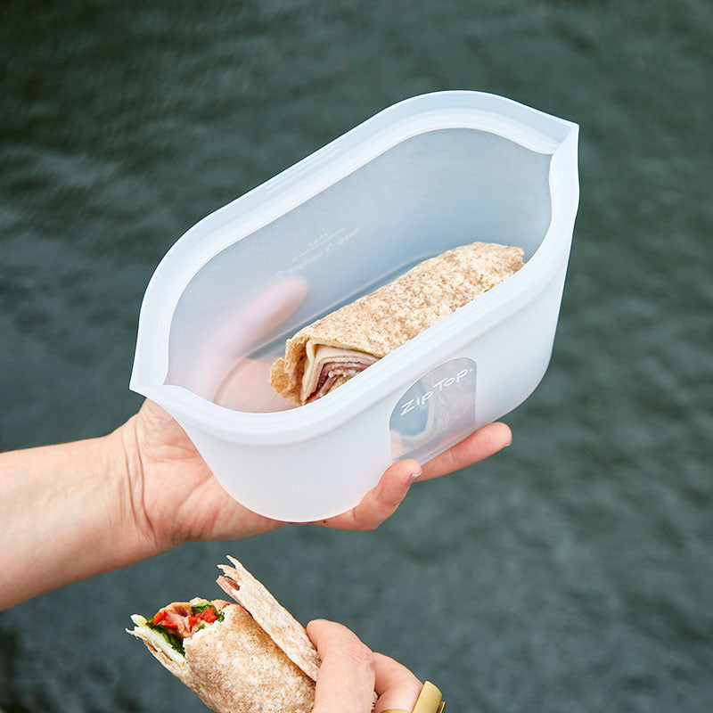 Zip Top ジップトップ ディッシュ M - フロスト