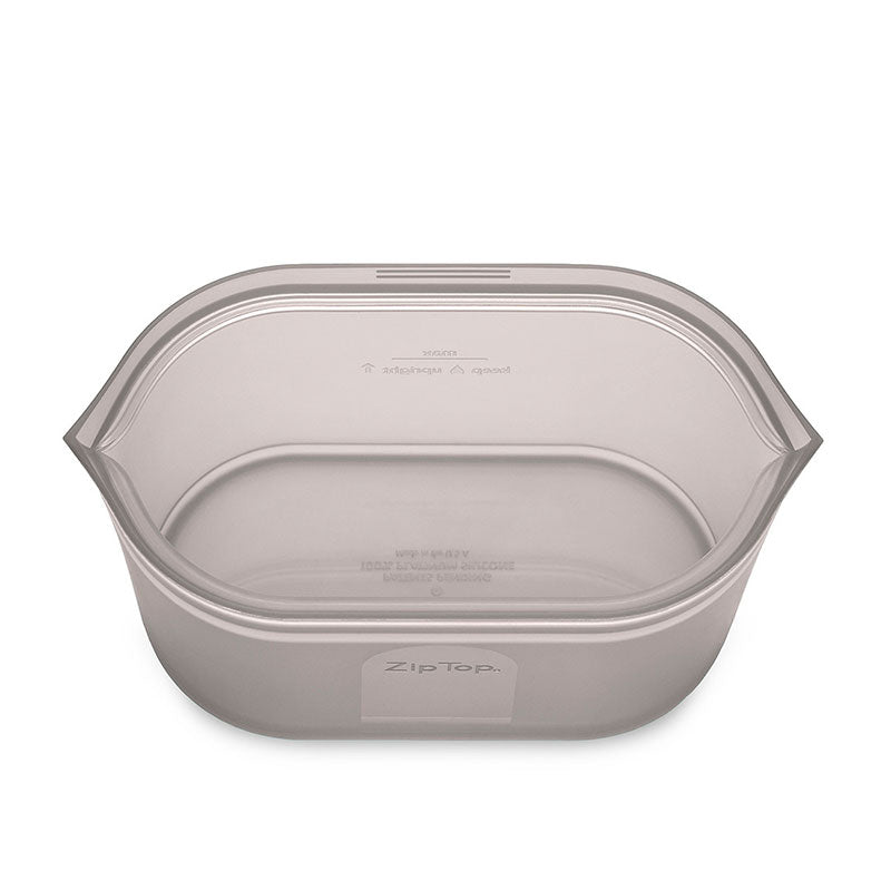 Zip Top ジップトップ ディッシュ M - グレー