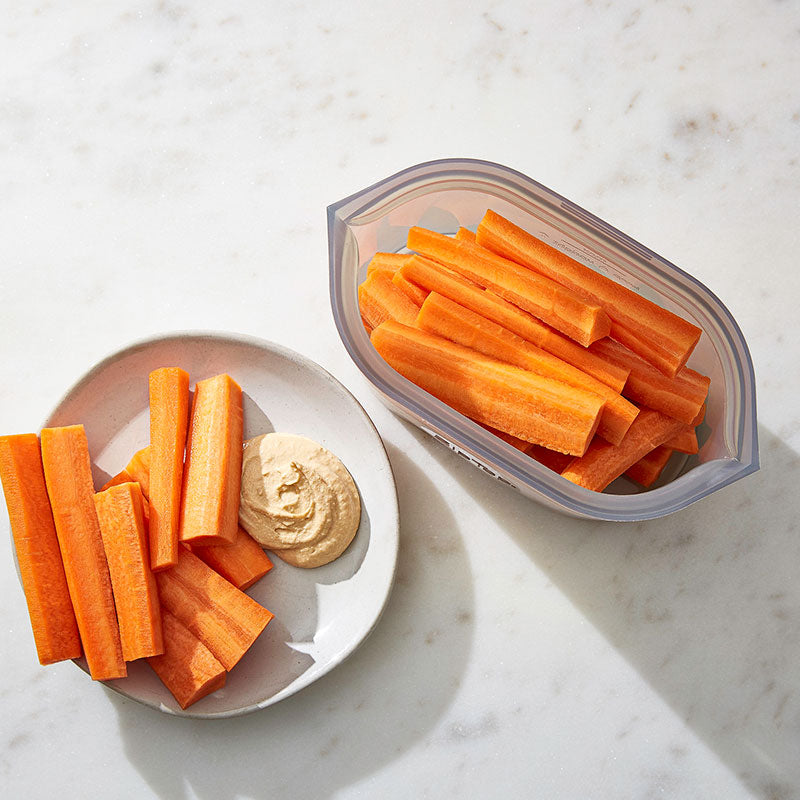 Zip Top ジップトップ ディッシュ M - ピーチ