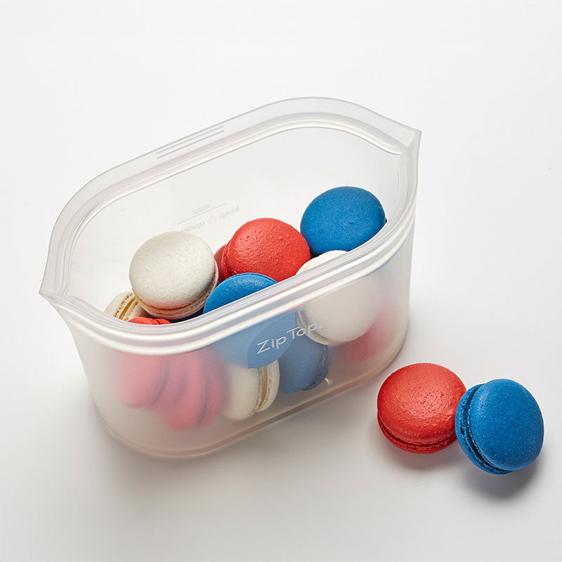 Zip Top ジップトップ ディッシュ M - ピーチ