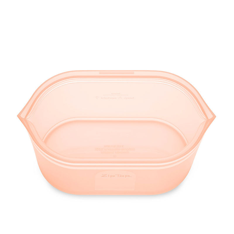 Zip Top ジップトップ ディッシュ L - ピーチ