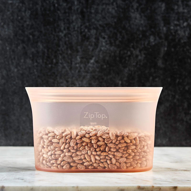 Zip Top ジップトップ ディッシュ L - ピーチ