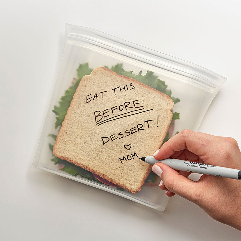 Zip Top ジップトップ バッグ サンドイッチ - フロスト