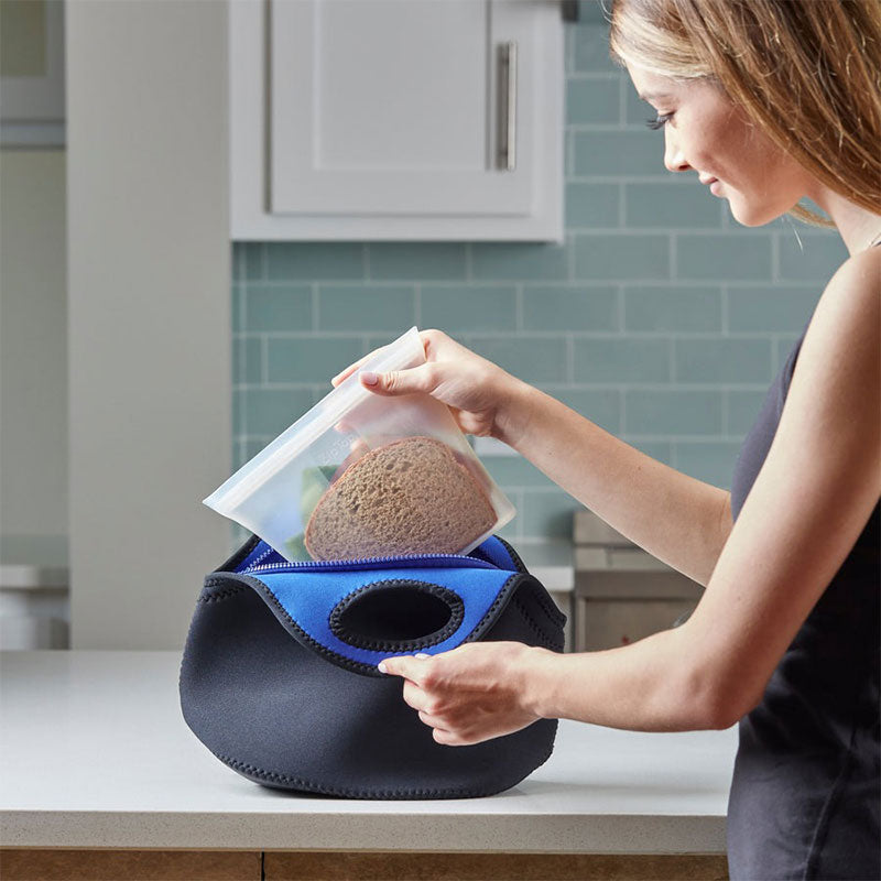 Zip Top ジップトップ バッグ サンドイッチ - グレー