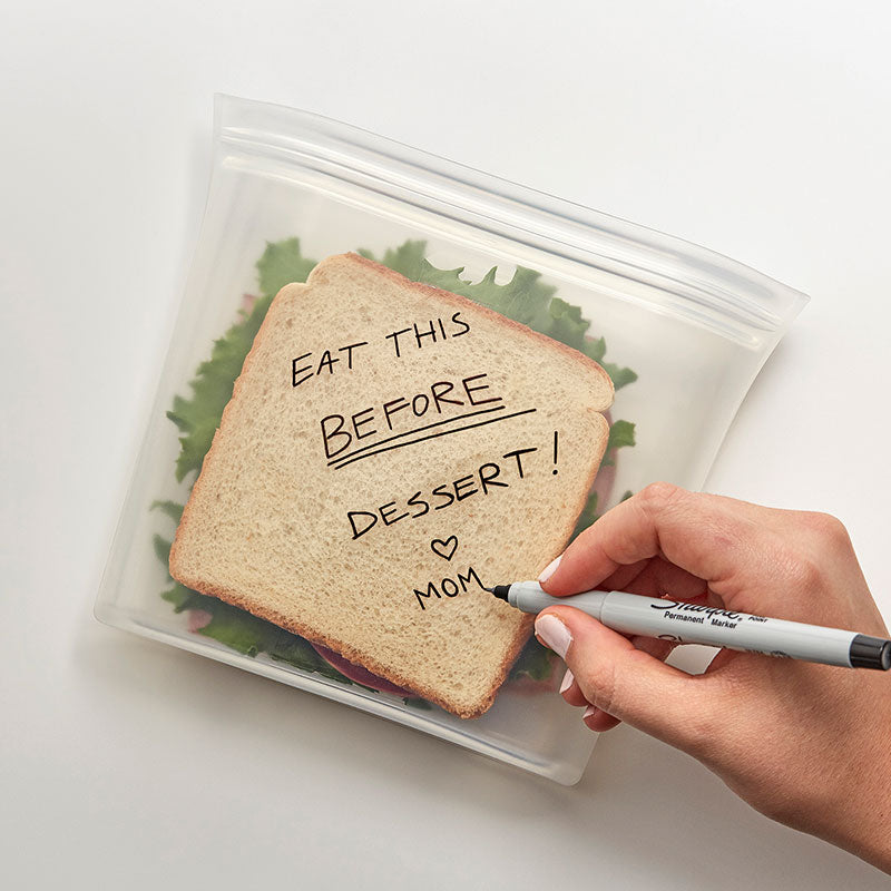 Zip Top ジップトップ バッグ サンドイッチ - ピーチ