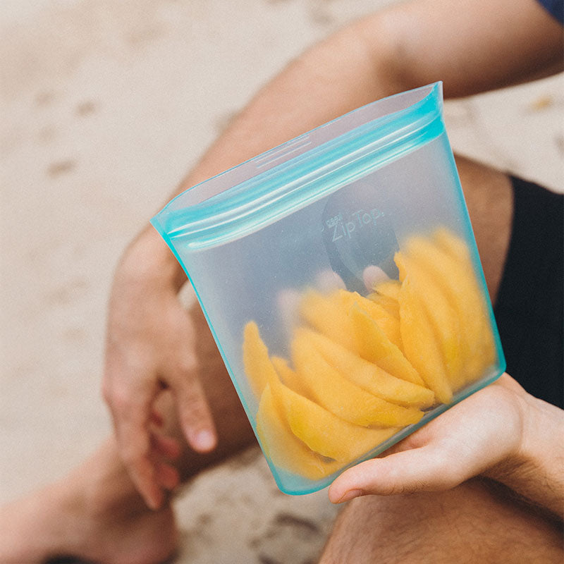 Zip Top ジップトップ バッグ サンドイッチ - ピーチ
