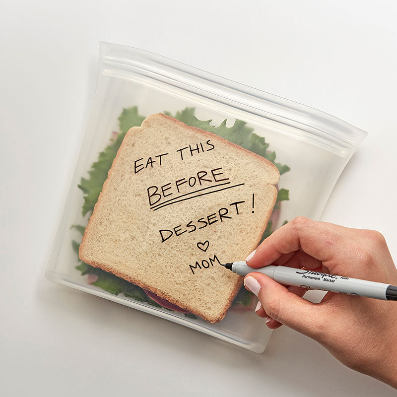 Zip Top ジップトップ バッグ サンドイッチ - ティール