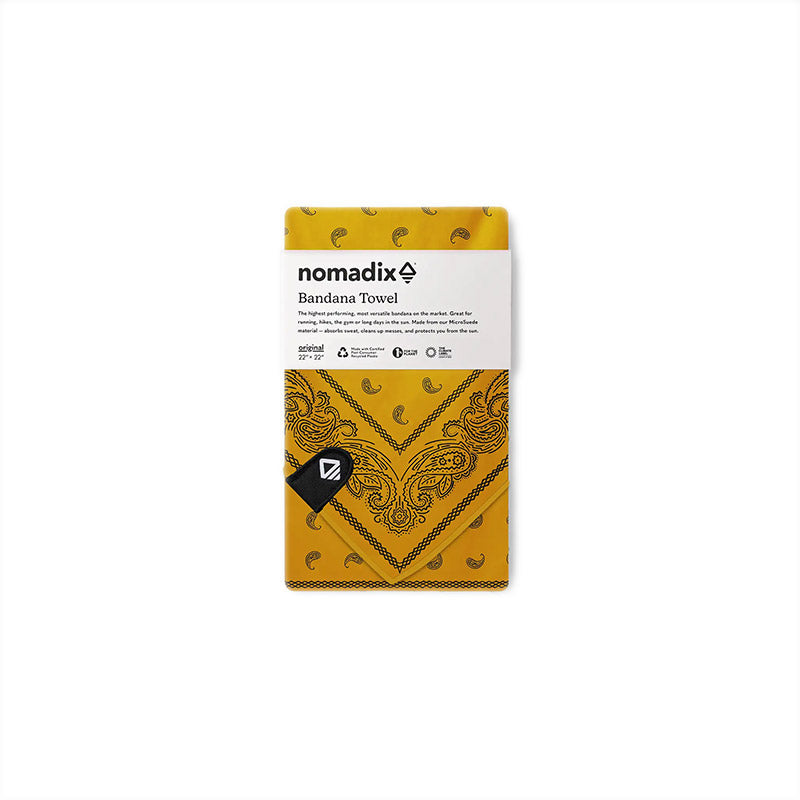 NOMADIX PAISLEY AMBER SUN BANDANA TOWEL ノマディックス バンダナ