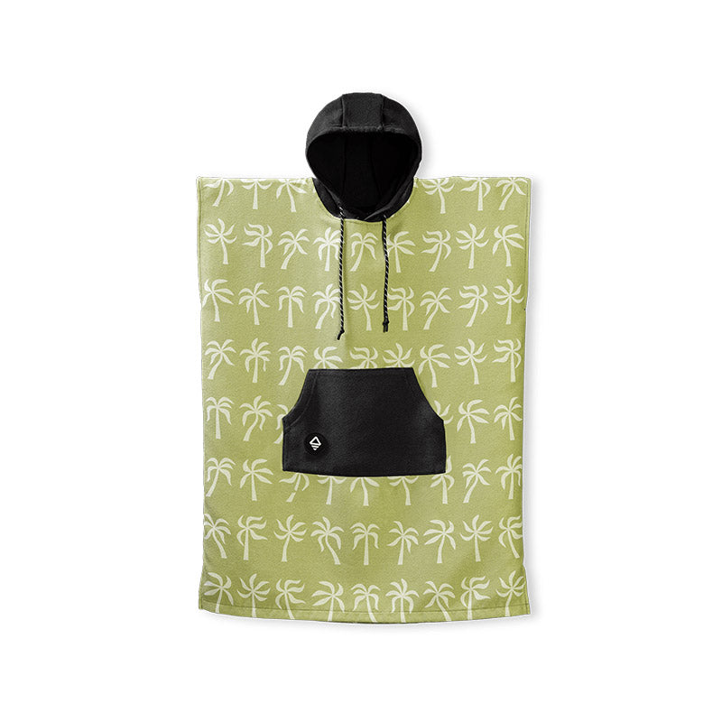 BREEZY PALMS OLIVE CHANGING PONCHO