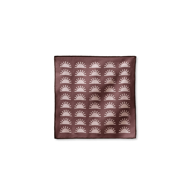 SUNSHINE BURGUNDY TINY TOWEL