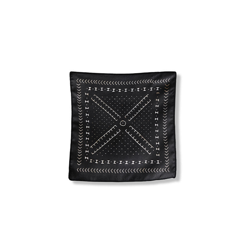 NOMADIX MUD CLOTH BLACK TINY TOWEL ノマディックス タイニー タオル