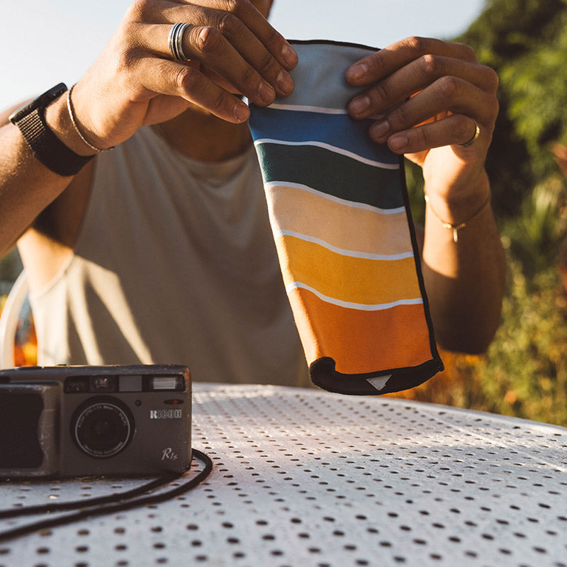 NOMADIX RETRO STRIPES MULTI TINY TOWEL ノマディックス タイニー タオル