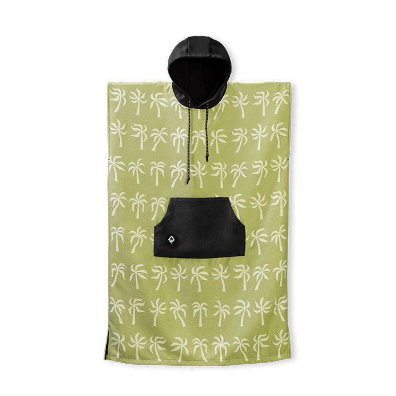 BREEZY PALMS OLIVE CHANGING PONCHO