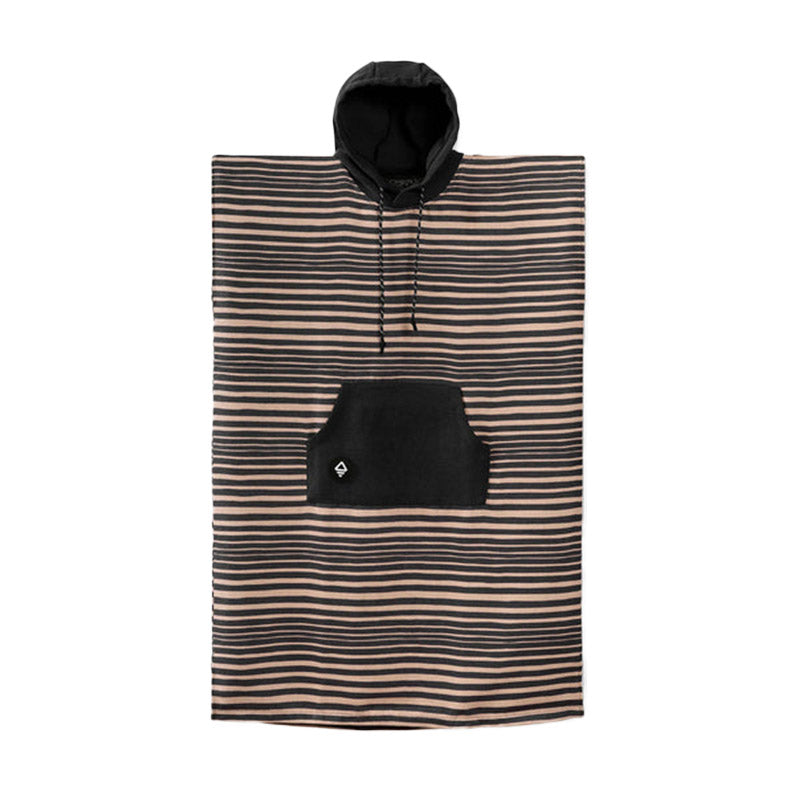 NOMADIX HRTG STRIPE BLACK TAN CHANGING PONCHO ノマディックス