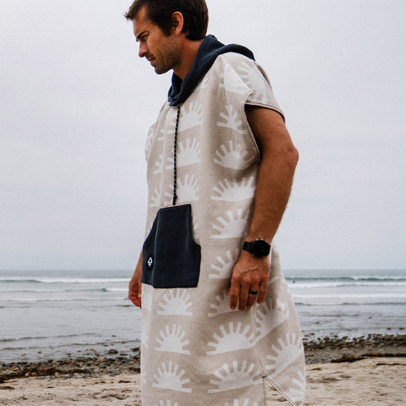 SUNSHINE SANDY BEIGE CHANGING PONCHO