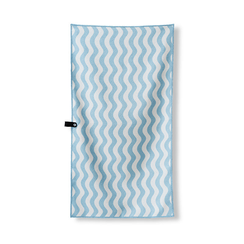 CALM SEAS PALE BLUE SKY FITNESS TOWEL
