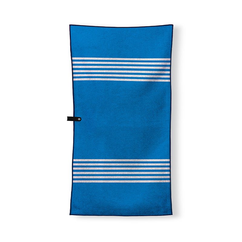 POOLSIDE NAVY FITNESS TOWEL
