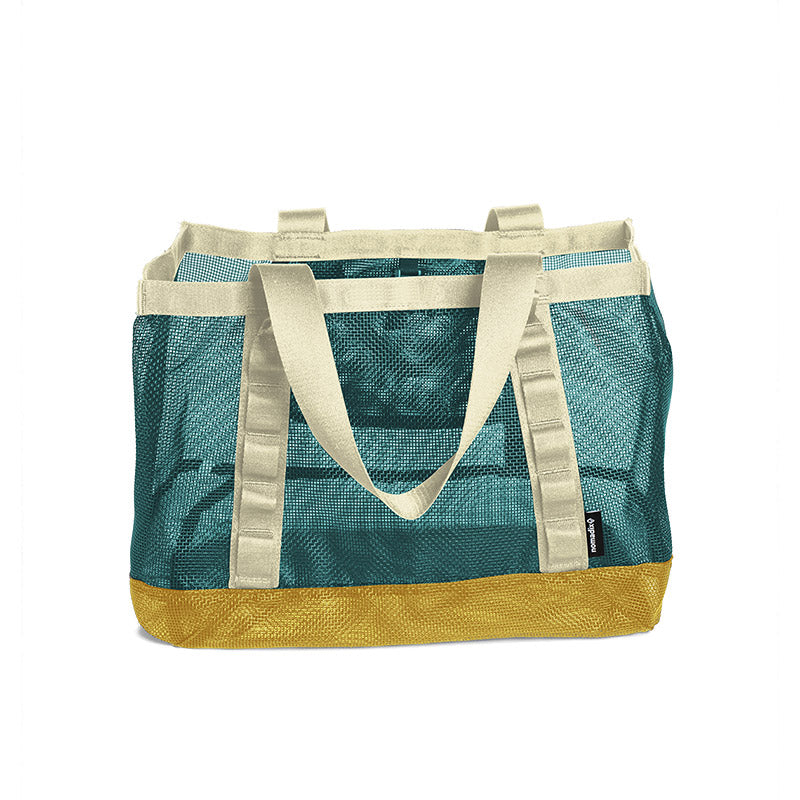 NOMADIX TEAL OCEAN AMBER SUN AIRMESH TOTE ノマディックス エア