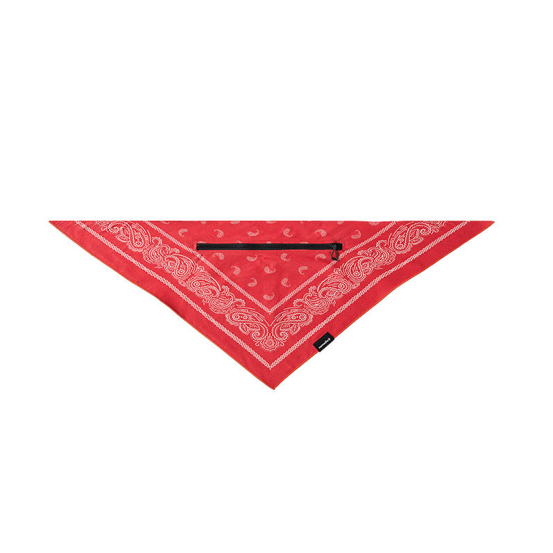NOMADIX PAISLEY RED ICE BANDANA TOWEL ノマディックス アイス