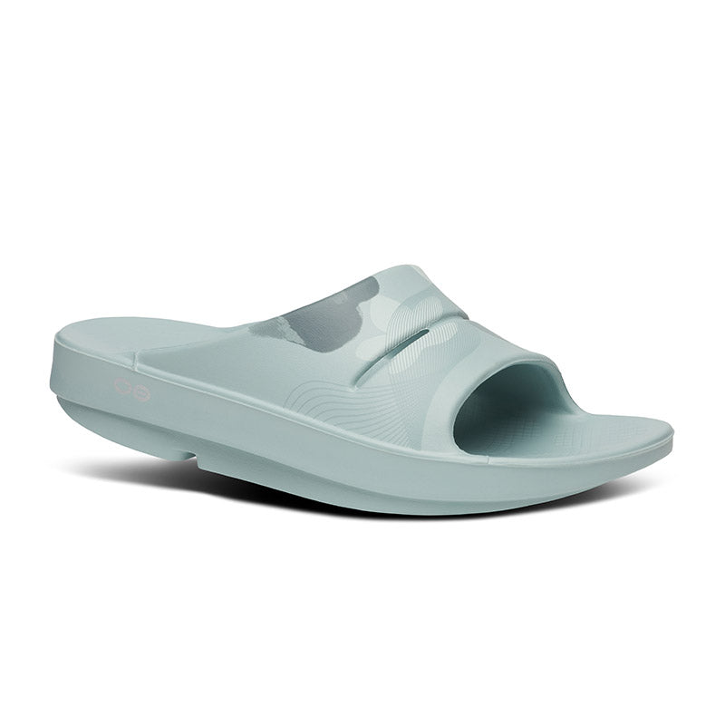 OOFOS WOMEN OOahh Limited - Mist Breeze ウーフォス ウーアー リミテッド ミストブリーズ リカバリーサンダル