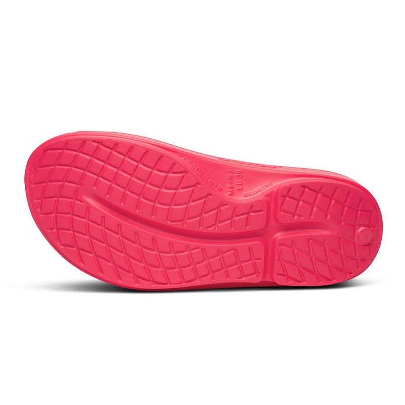 OOFOS WOMEN OOahh Limited - Neon Berry Breeze ウーフォス ウーアー リミテッド ネオンベリーブリーズ リカバリーサンダル