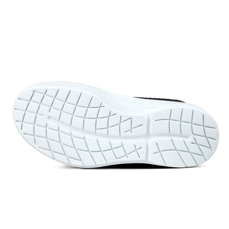 OOFOS WOMENS OOmega Chukka - White/Black ウーフォス ウィメンズ ウーメガ チャッカ ホワイト ブラック リカバリーシューズ