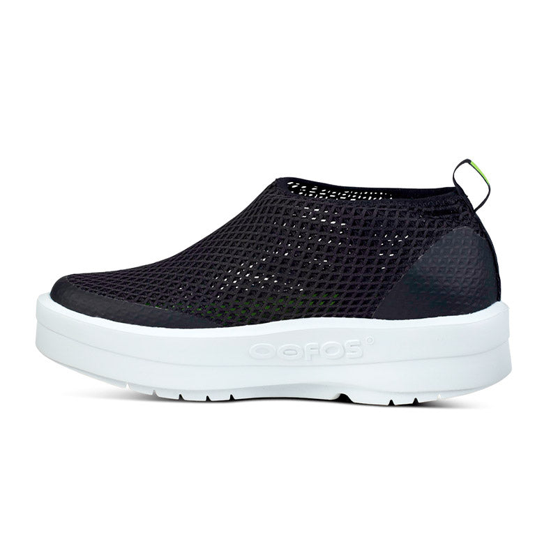 OOFOS WOMENS OOmega Chukka - White/Black ウーフォス ウィメンズ ウーメガ チャッカ ホワイト ブラック リカバリーシューズ