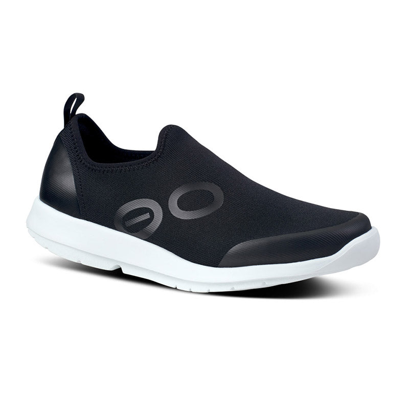 OOFOS WOMENS OOmg Sport - White/Black ウーフォス ウィメンズ ウーエムジー スポーツ ホワイト ブラック リカバリーシューズ