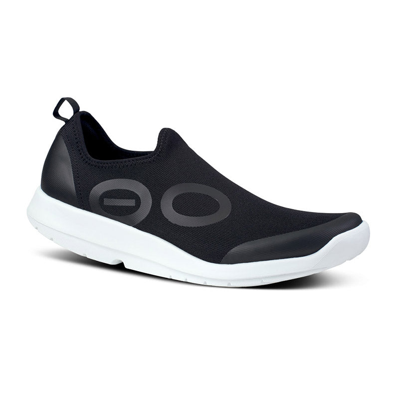 OOFOS MENS OOmg Sport - White/Black ウーフォス メンズ ウーエムジー スポーツ ホワイト ブラック リカバリーシューズ