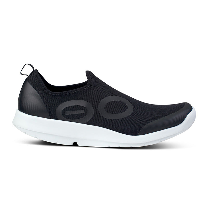 OOFOS MENS OOmg Sport - White/Black ウーフォス メンズ ウーエムジー スポーツ ホワイト ブラック リカバリーシューズ