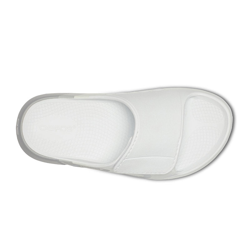 OOFOS MENS OOahh Sport Flex Luxe - Smoke Rally ウーフォス ウーアー スポーツ フレックス ルクス スモークラリー リカバリーサンダル