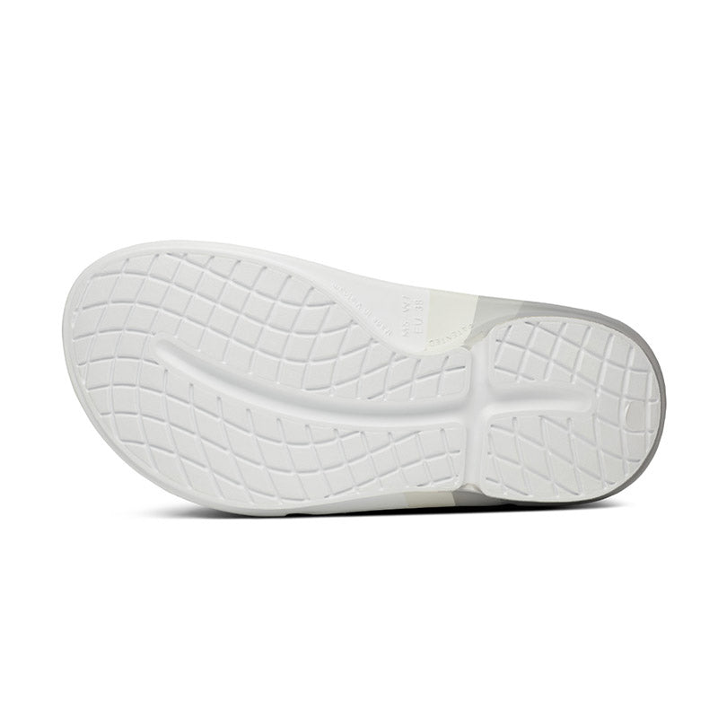 OOFOS MENS OOahh Sport Flex Luxe - Smoke Rally ウーフォス ウーアー スポーツ フレックス ルクス スモークラリー リカバリーサンダル