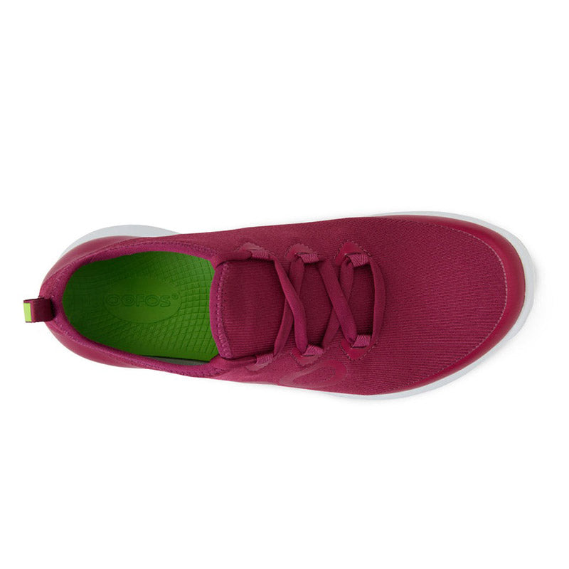 OOFOS WOMENS OOmg Sport Lace - Rosebud ウーフォス ウィメンズ ウーエムジー スポーツ レース  ローズバッド リカバリーシューズ