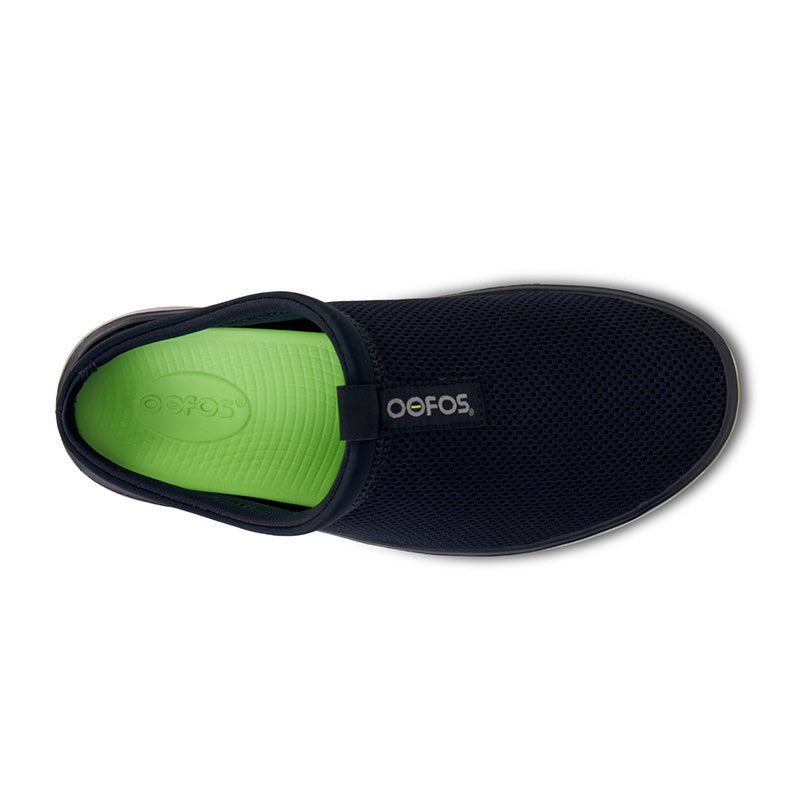 OOFOS MENS OOcoozie Sport Mule -  Black/Black ウーフォス ウークージー スポーツ ミュール ブラック リカバリーサンダル