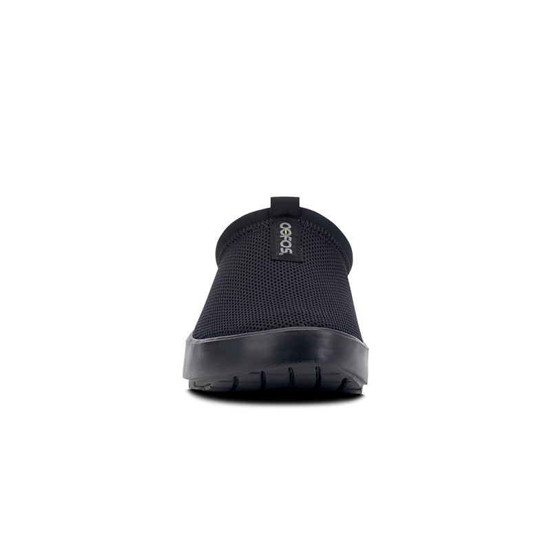 OOFOS MENS OOcoozie Sport Mule -  Black/Black ウーフォス ウークージー スポーツ ミュール ブラック リカバリーサンダル