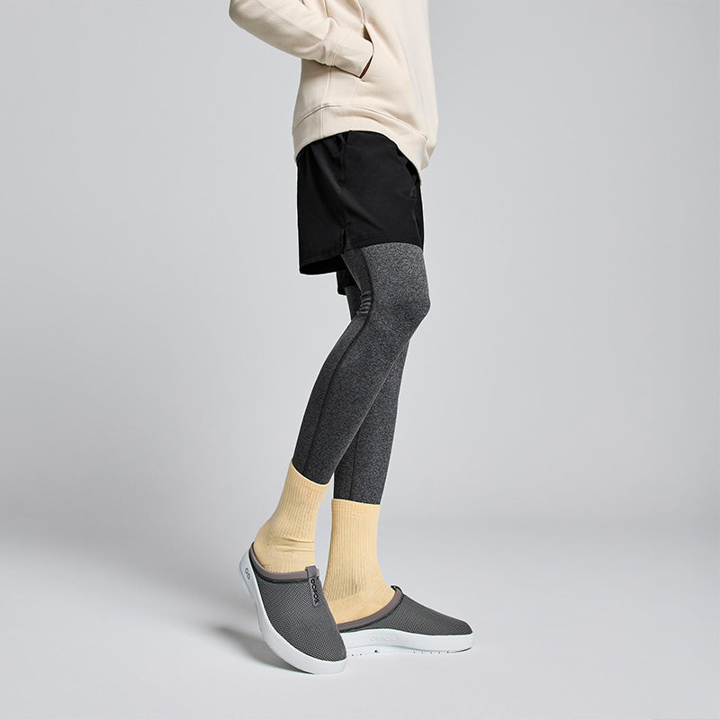 OOFOS MENS OOcoozie Sport Mule -  White/Slate ウーフォス ウークージー スポーツ ミュール ブラック リカバリーサンダル