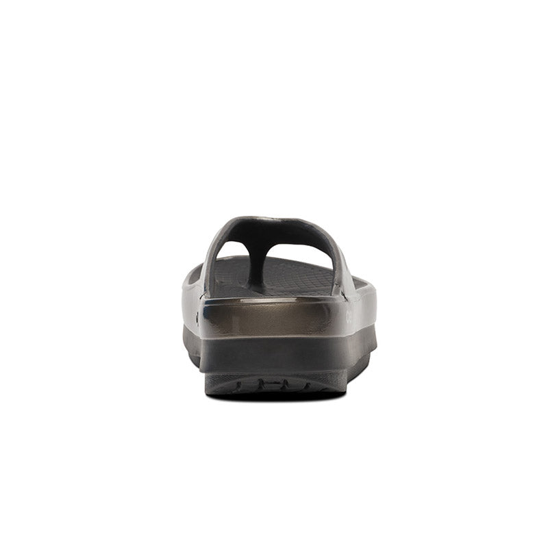 OOFOS OOmega Luxe - Titanium Mirror ウーフォス ウーメガルクス チタニウムミラー リカバリーサンダル