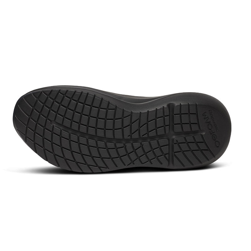 OOFOS MENS OOmy Stride -Black/Black ウーフォス メンズ ウーマイ ストライド ブラック ブラック リカバリーシューズ