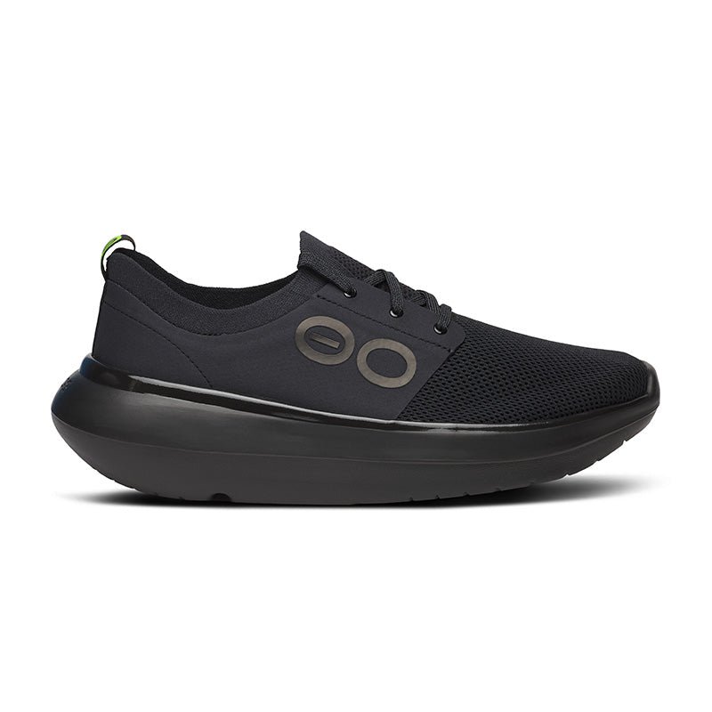 OOFOS MENS OOmy Stride -Black/Black ウーフォス メンズ ウーマイ ストライド ブラック ブラック リカバリーシューズ