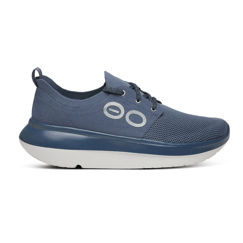 MENS OOmy Stride - White/Moroccan Blue