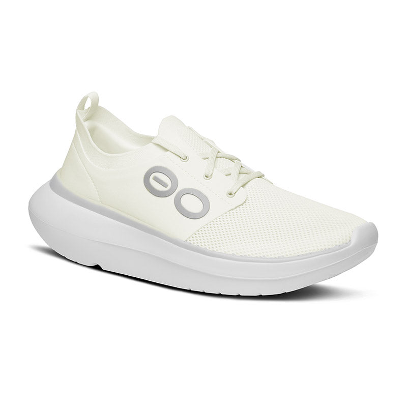 OOFOS MENS OOmy Stride - White/White ウーフォス メンズ ウーマイ ストライド ホワイト ホワイト リカバリーシューズ