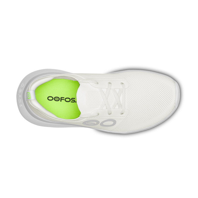 OOFOS MENS OOmy Stride -White/White ウーフォス メンズ ウーマイ ストライド ホワイト ホワイト リカバリーシューズ
