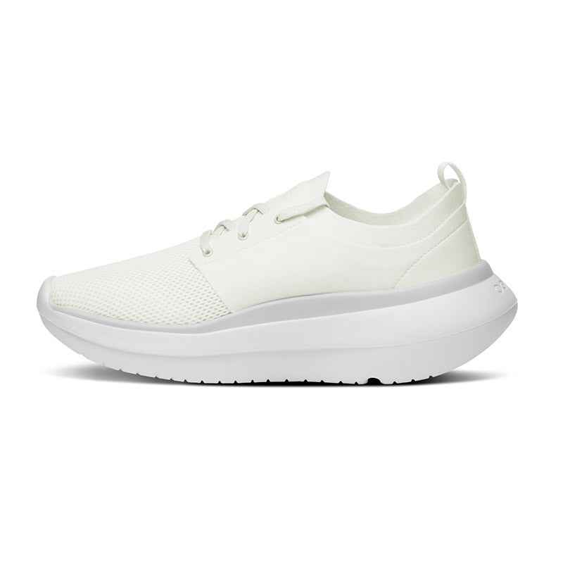 OOFOS MENS OOmy Stride -White/White ウーフォス メンズ ウーマイ ストライド ホワイト ホワイト リカバリーシューズ